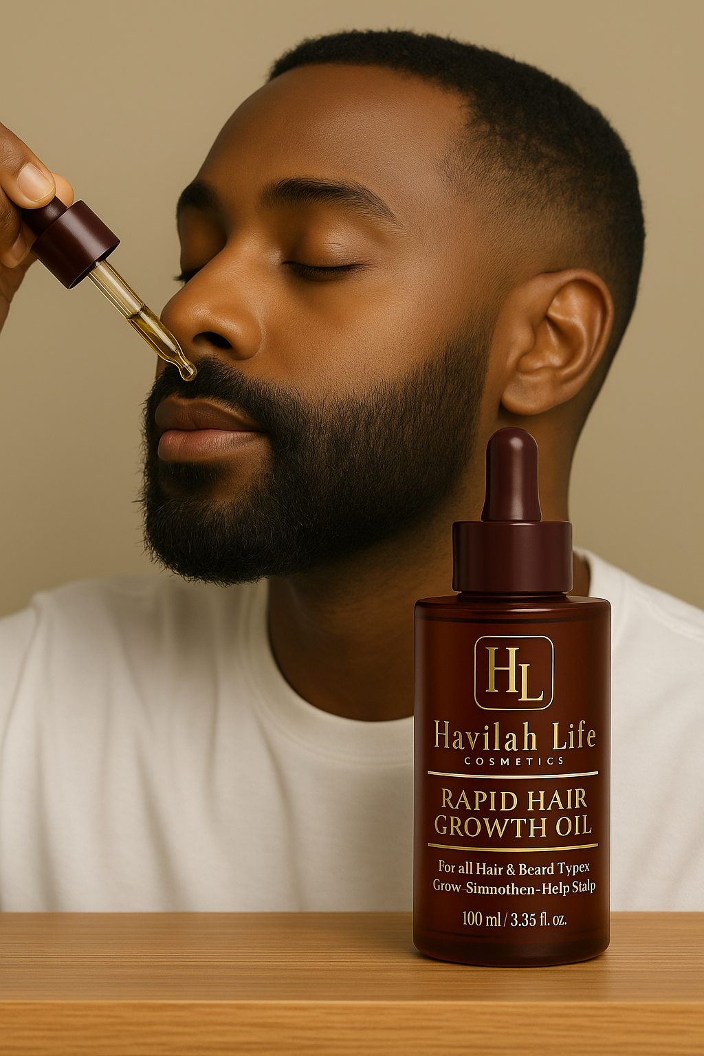 Rapid Hair and Beard Growth Oil