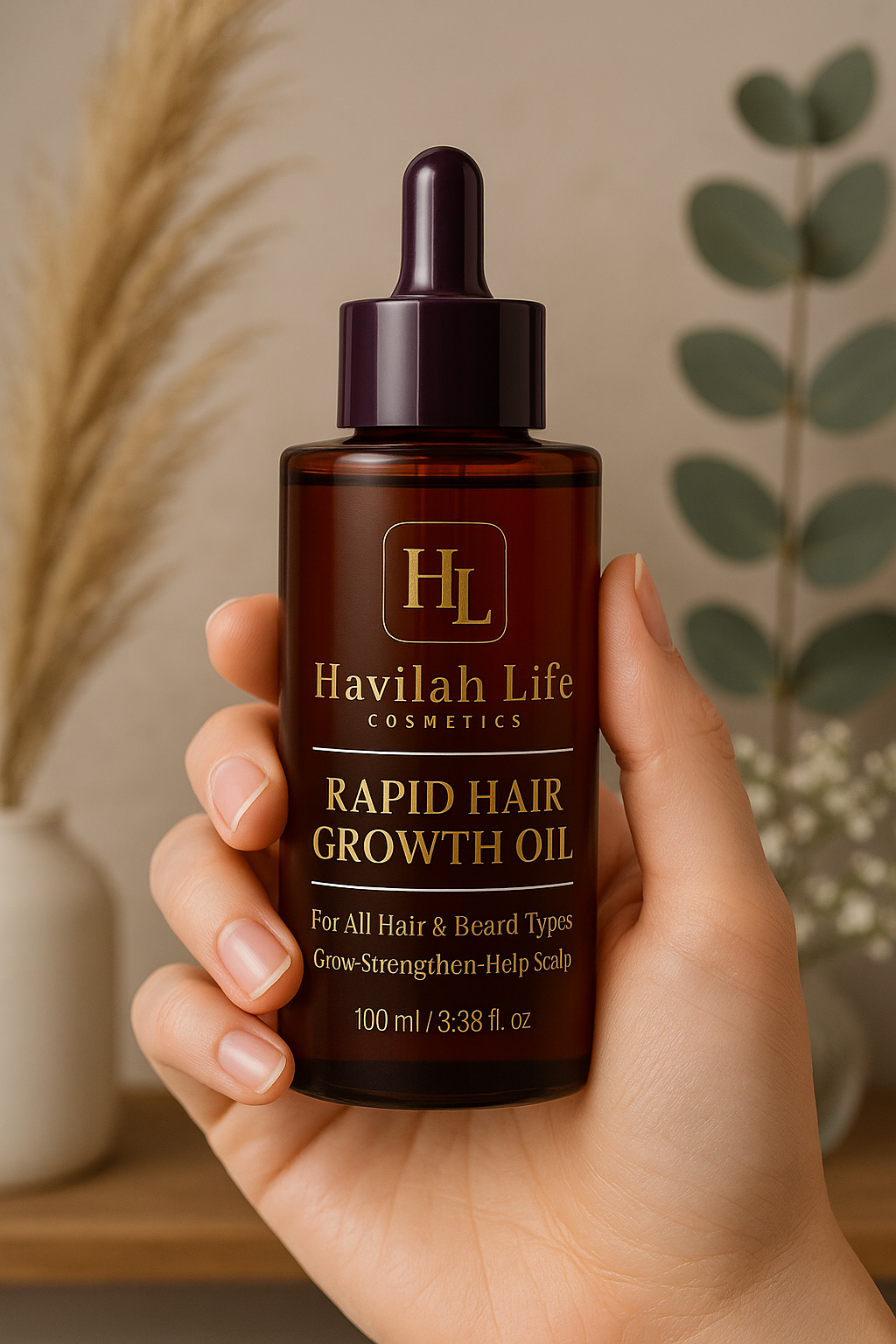 Rapid Hair and Beard Growth Oil