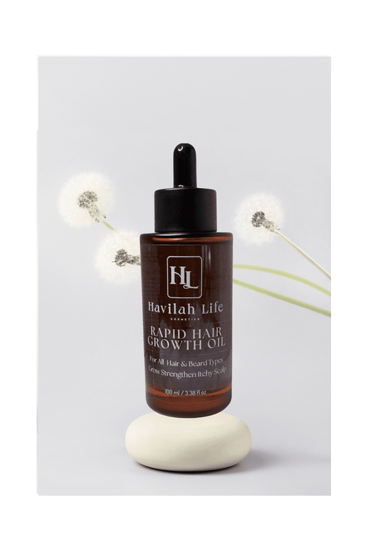 Rapid Hair and Beard Growth Oil - Havilah Life Cosmetics